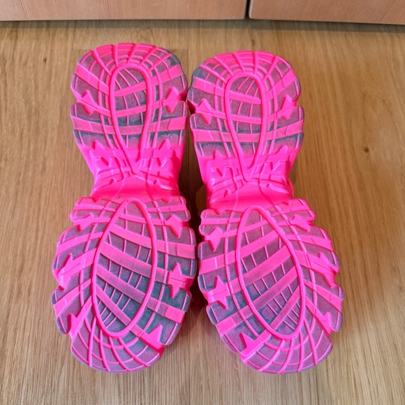 Hot Pink Rhinestone Chunky Sneaker - Picture 6 of 6